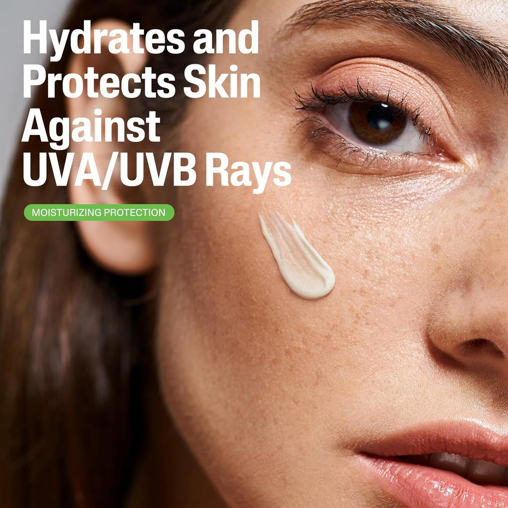 Oil-Free Face Moisturizer, SPF 35, Dry & Oily Combo Skin, 4oz | SPF 35 Daily Moisturizer, Fragrance-Free