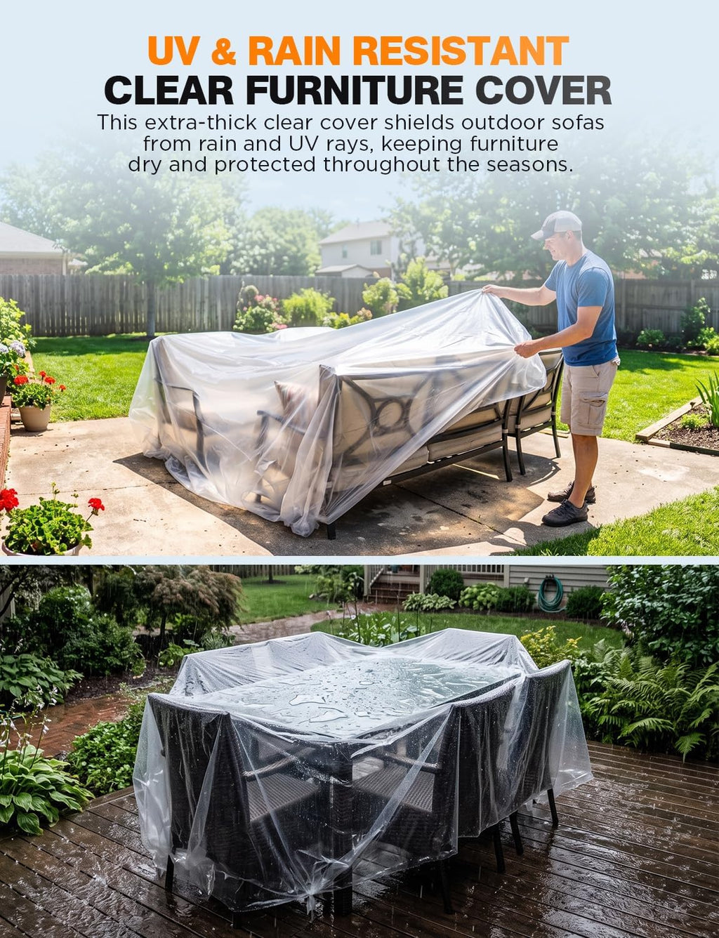 6 Mil 12x25 FT Heavy Duty Greenhouse Plastic Sheeting, 1-Roll