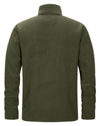 Men's Full Zip Fleece Jacket Lightweight Warm Soft Polar Jackets