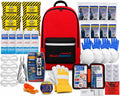 72 Hour Deluxe Emergency Kit, 4-Person 3-Day Backpack, First Aid Kit, Survival Blanket, Power Station, Emergency