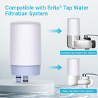 Alkaline Filter Compatible with Brita Faucet Filter, 3 Pack