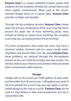 1-Quart Premium Pool Enzyme Treatment Pool Clarifier