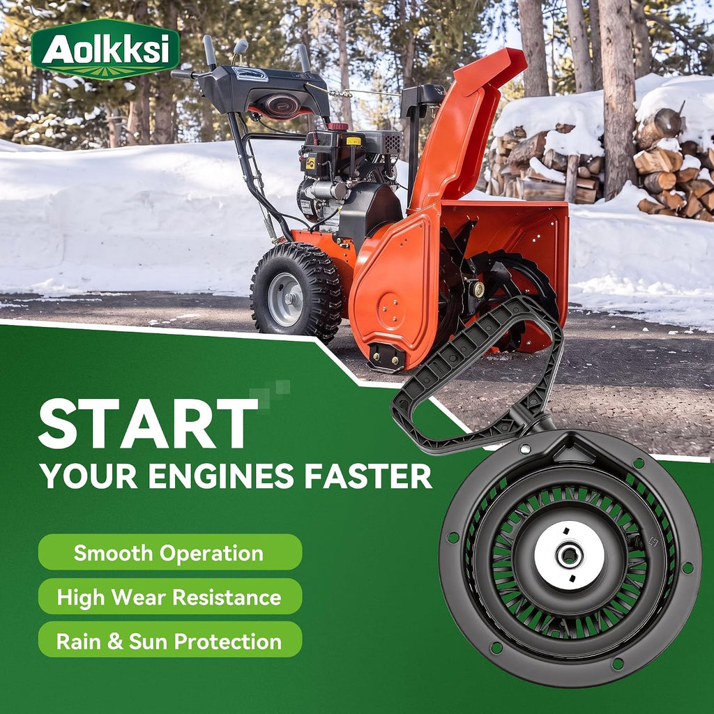 20001054 Pull Cord Recoil Starter Assembly for Ariens AX254 Engines, SNO-Tek, Compact, Classic, Deluxe, 920314, 921030, 921024, 920022, 920021 Snow Blowers