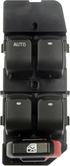 Dorman 901-079 Front Driver Side Power Window Switch 5 Button Compatible with Select Buick / Pontiac Models