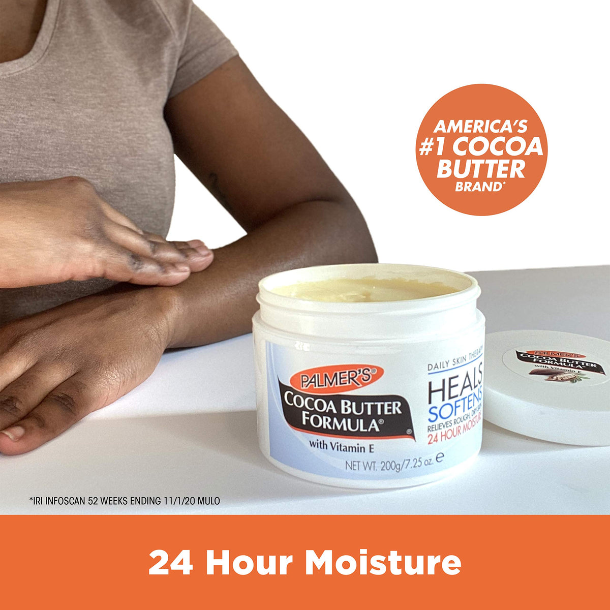 Solid Cocoa Butter Body Lotion with Vitamin E (7.25 Oz - 3 Pack)