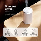 AN6 Waterless Diffuser for Essential Oil for Home, Room, White