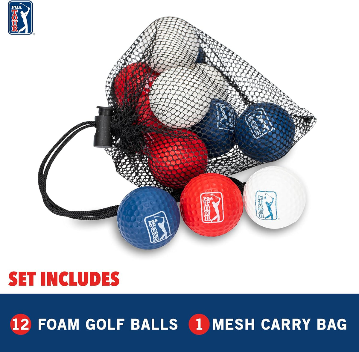 PGA TOUR Foam Golf Balls