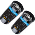 BlueStars 2 Packs 161-193 uF MFD 125 VAC Round Motor Well Pump Capacitor