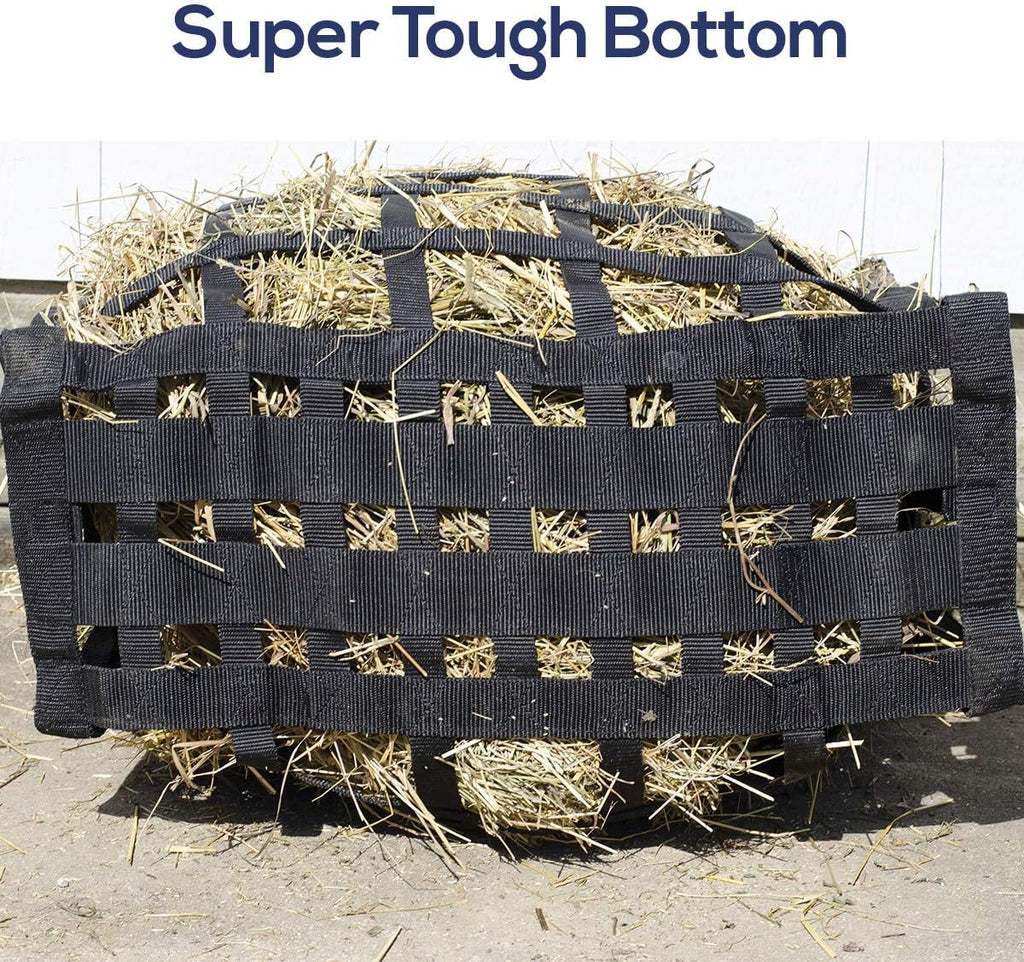 Easy Feeder Horse Hay Bag with Super Tough Bottom and 1 Year Warranty