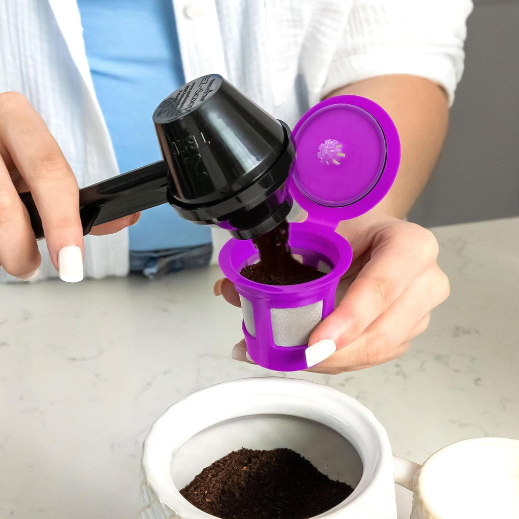 Single Serve Value Pack 1-Stream Reusable Filter Cup/EZ Scoop Perfect Pod Single Serve Pack Reusable Coffee Filter