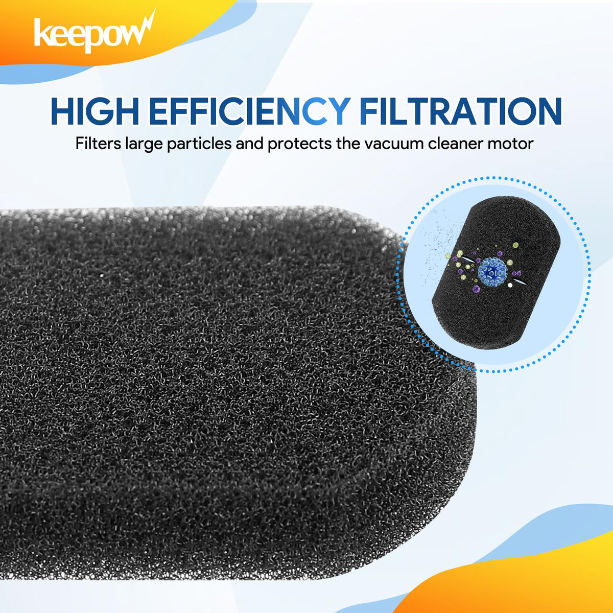 2033 Vacuum Filter Set Compatible with Bissell Featherweight