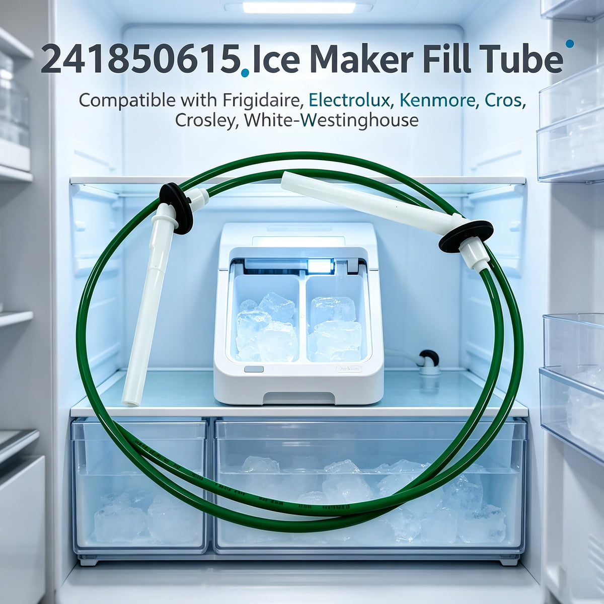 241850615 Ice Maker Fill Tube for Frigidaire Electrolux Refrigerator