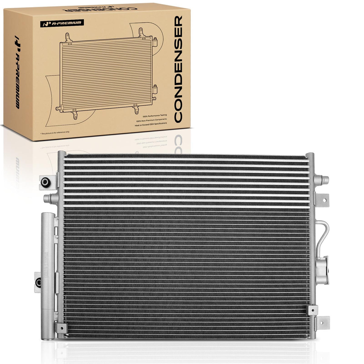 A-Premium Air Conditioning Condenser Compatible with Jeep