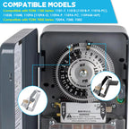 Dreyoo Time Switch Replacement Trippers Kit, 5 ON /5 Off /10 Screws