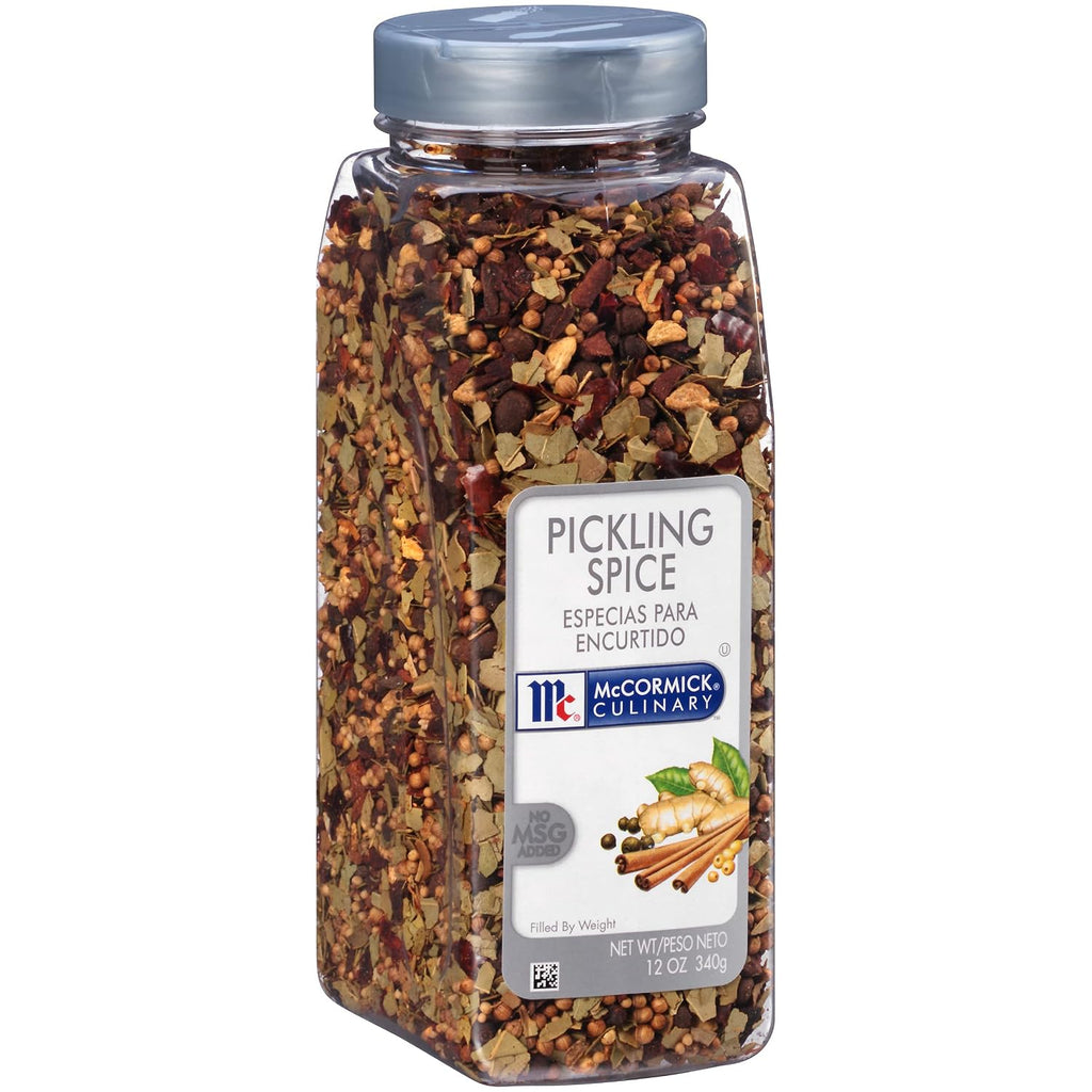 Pickling Spice, 12 oz - One 12 Ounce Container of Mixed Pickling Spice, Best for Seasoning Pickles, Corned Beef, Pot