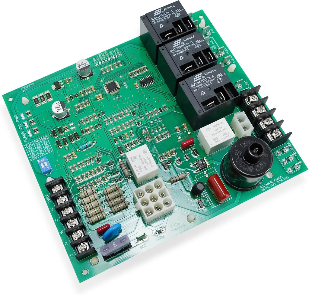 62-24140-04 Furnace Control Board Compatible with Rheem Replace 62-24140-02