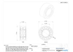 SKF 3313 A Double Row Ball Bearing, Standard Capacity, Converging Angle Design, 30° Contact Angle, ABEC 1 Precision, Open, Steel Cage, Normal Clearance, 65mm Bore, 140mm OD, 2 5/16" Width, 4500 rpm Maximum Rotational Speed, 24750.0 pounds Static