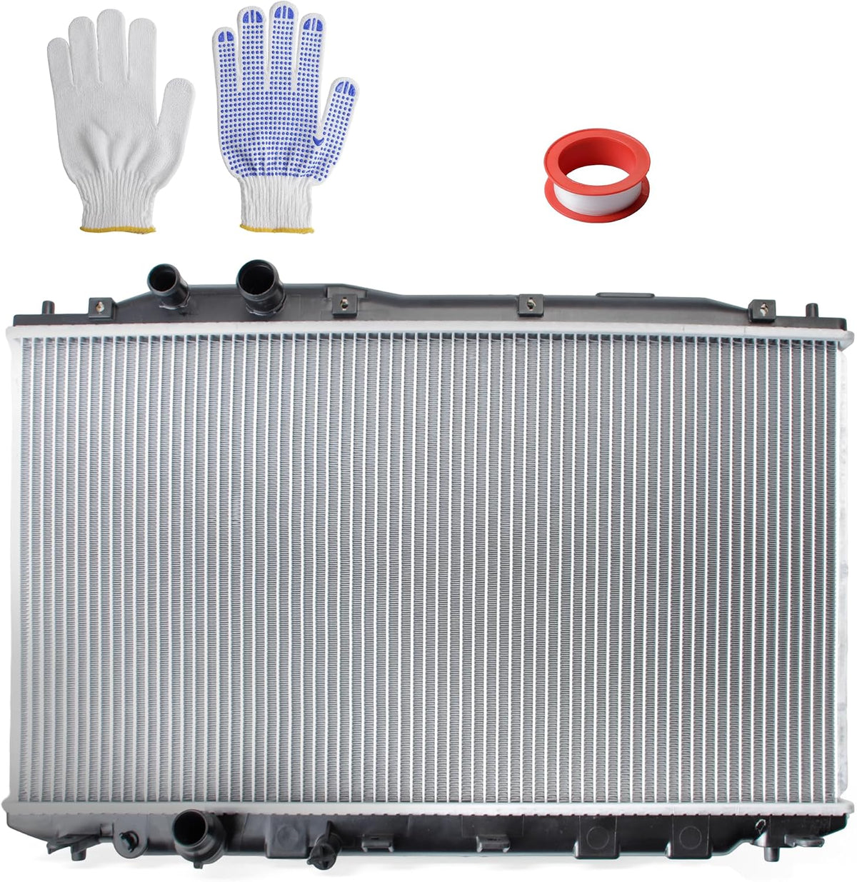 Engine Coolant Radiator Fits for Honda Civic DX/EX/GX/LX/Sport/Si, for Honda MUGEN Si, 1.8L/2.0L 2006-2012, OE Replacement CU2922, 2922, 2926, 8012926, 8012922, 19010RNBA51, 19010RNBC51