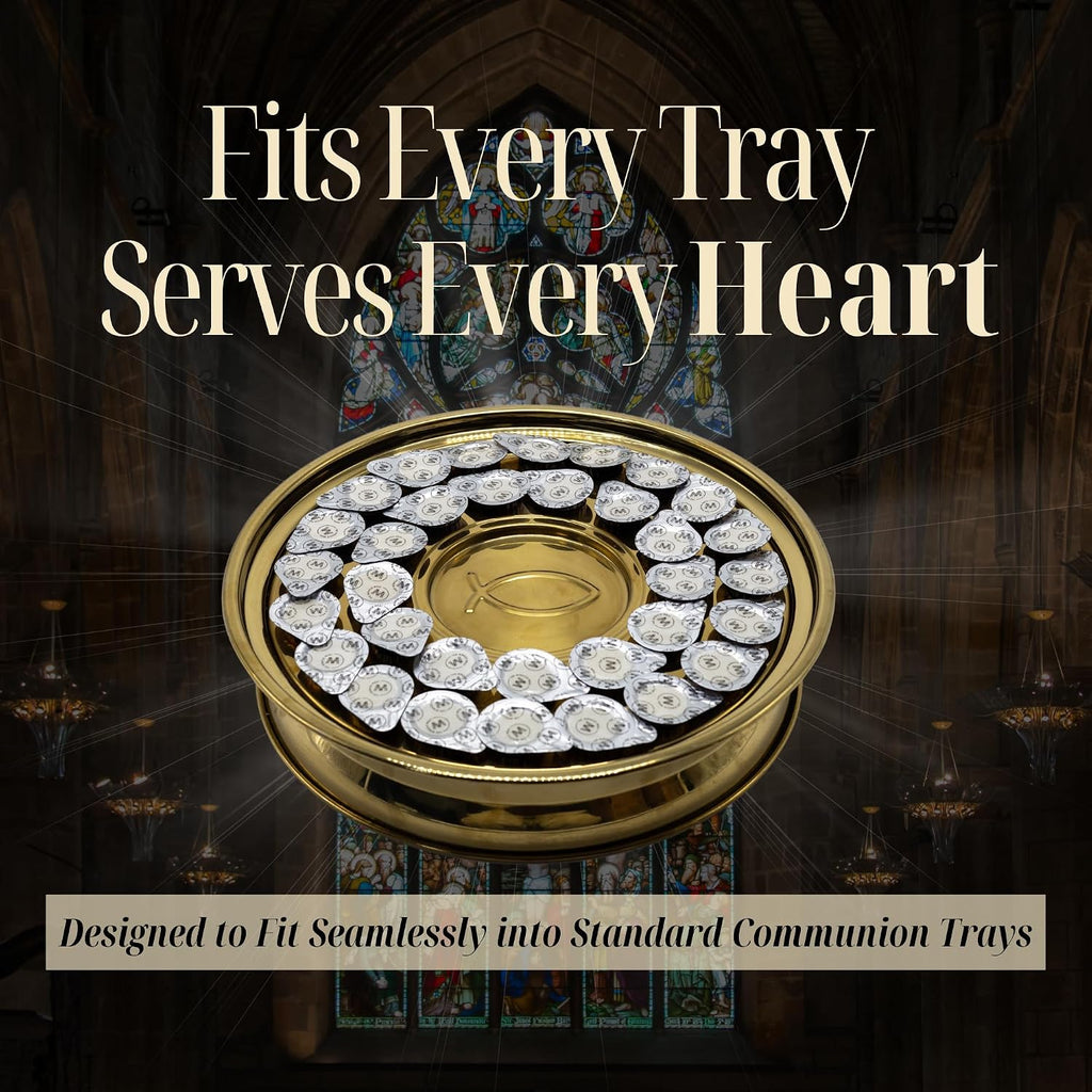 Miracle Meal Prefilled Communion Cups & Wafer Set, Box of 100 Traditional
