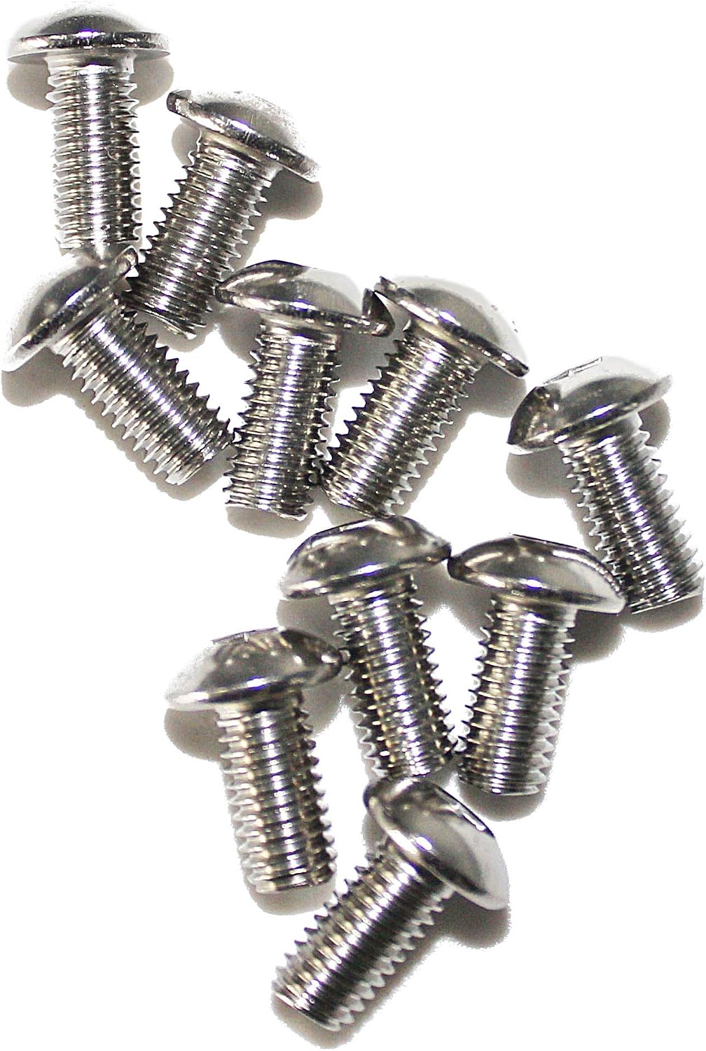 Fullerkreg M4-0.70 x 6mm Button Head Socket Cap Bolts, 100 Pcs