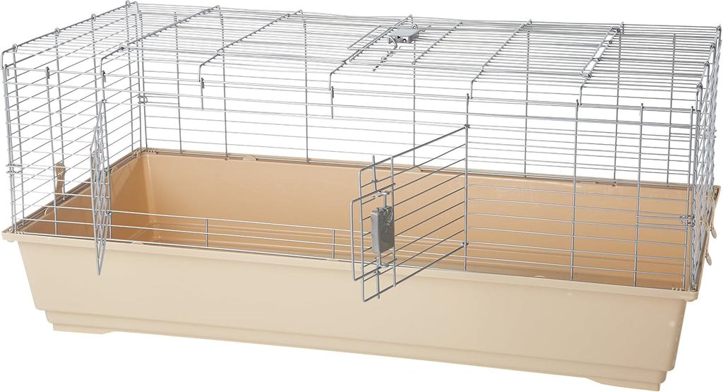 Top Access Small Animal Habitat for Rabbit, Guinea Pig, Ferret & Chinchilla with Accessories, Jumbo, 48.6"L x 26.6"W
