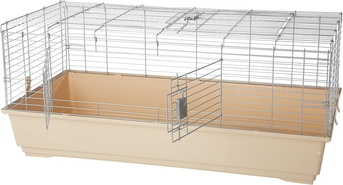 Top Access Small Animal Habitat for Rabbit, Guinea Pig, Ferret & Chinchilla with Accessories, Jumbo, 48.6"L x 26.6"W