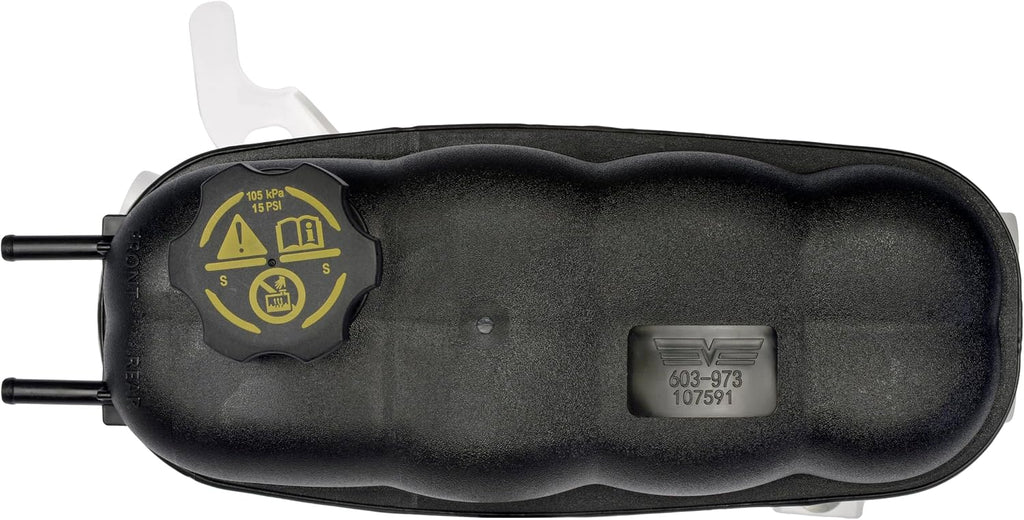 Dorman 603-973 Front Pressurized Coolant Reservoir with Cap Compatible with Select Cadillac / Chevrolet / GMC Models