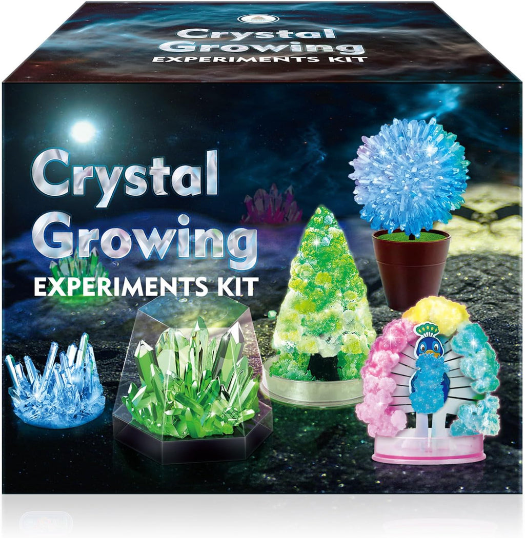 Crystal Growing Experiment Science Kits for Kids | S.T.E.M Projects Learning Educational Toys Gifts Idea for Boys Girls