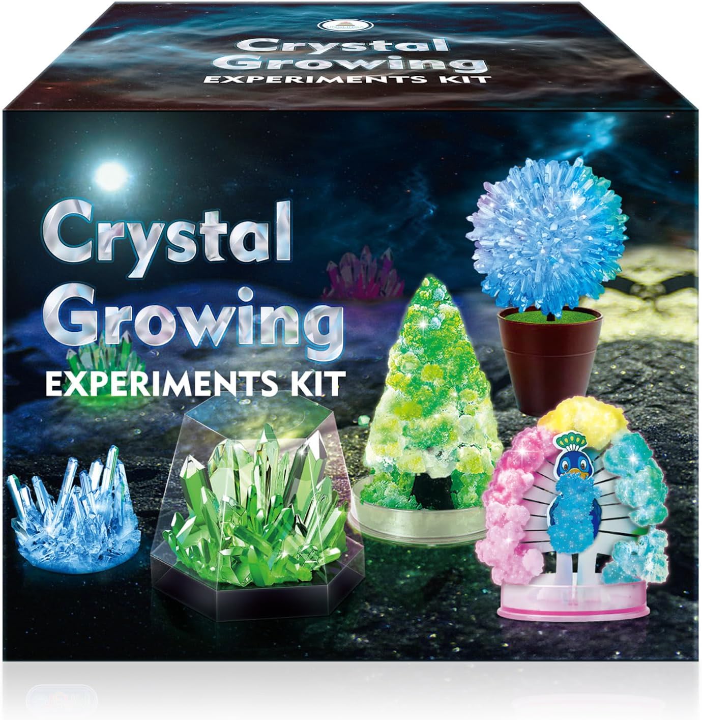 Crystal Growing Experiment Science Kits for Kids | S.T.E.M Projects Learning Educational Toys Gifts Idea for Boys Girls