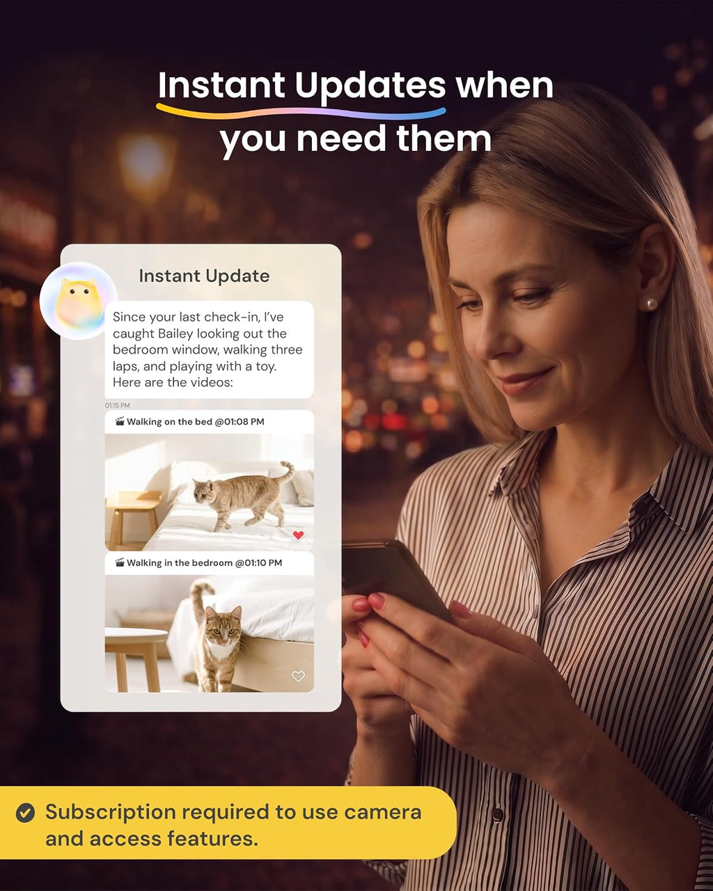 360° Cat Camera [Paid Plan Required to Activate]