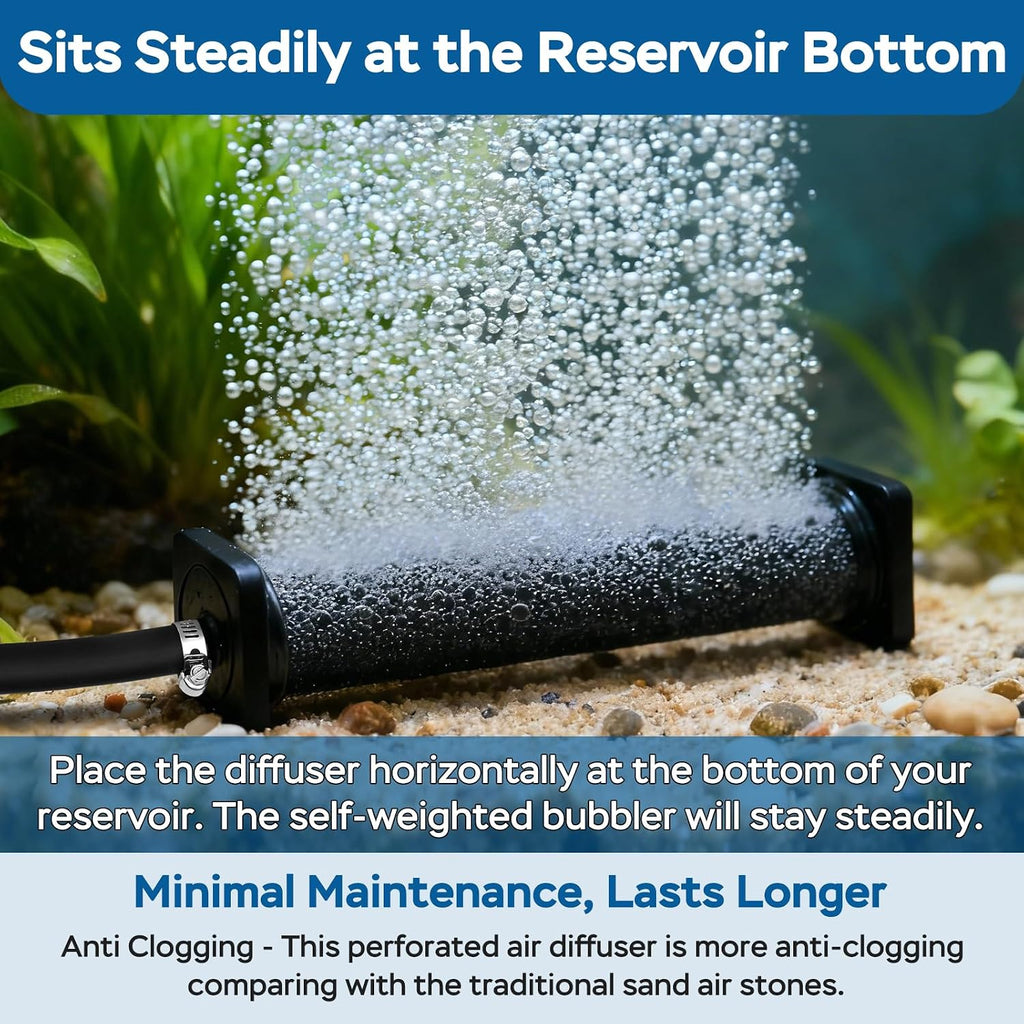 New Innovative Rubber Air Stone | Air Bubbler | Oxygen Air Diffuser | for Pond Aerator | Pond Aeration | for Large