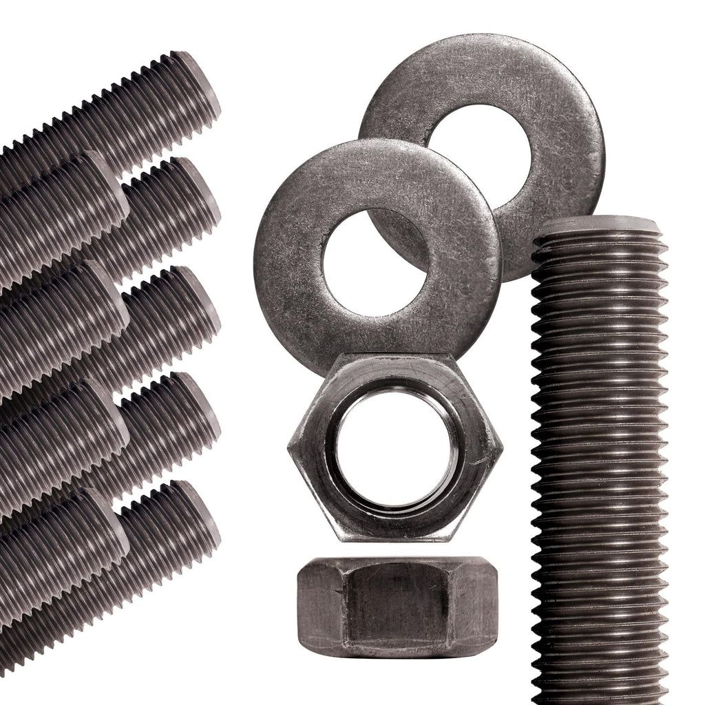 Conquest A307 Unfinished Threaded Rod 3/8"-16 x 36