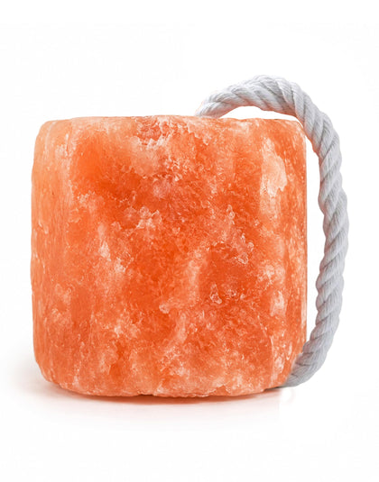 6–7 lbs Himalayan Salt Lick Block for Horses and Deer on Rope –