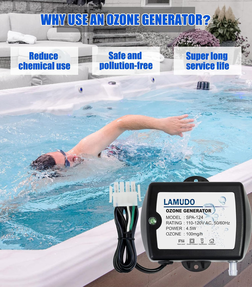 Ozone Generator for Hot Tub and Cold Plunge