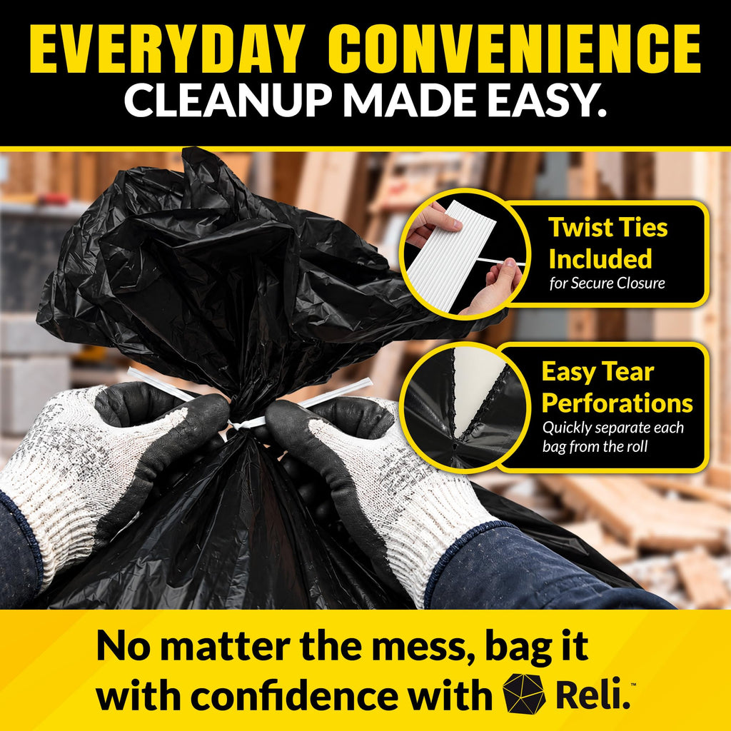 Contractor Garbage Bags 55 Gallon | Heavy Duty