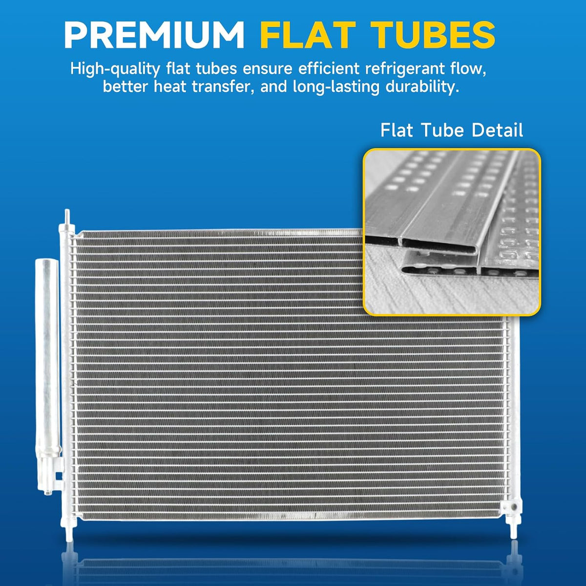 4953 AC Condenser Only Fits Chevy Silverado 2500 6.0L 1999-2004