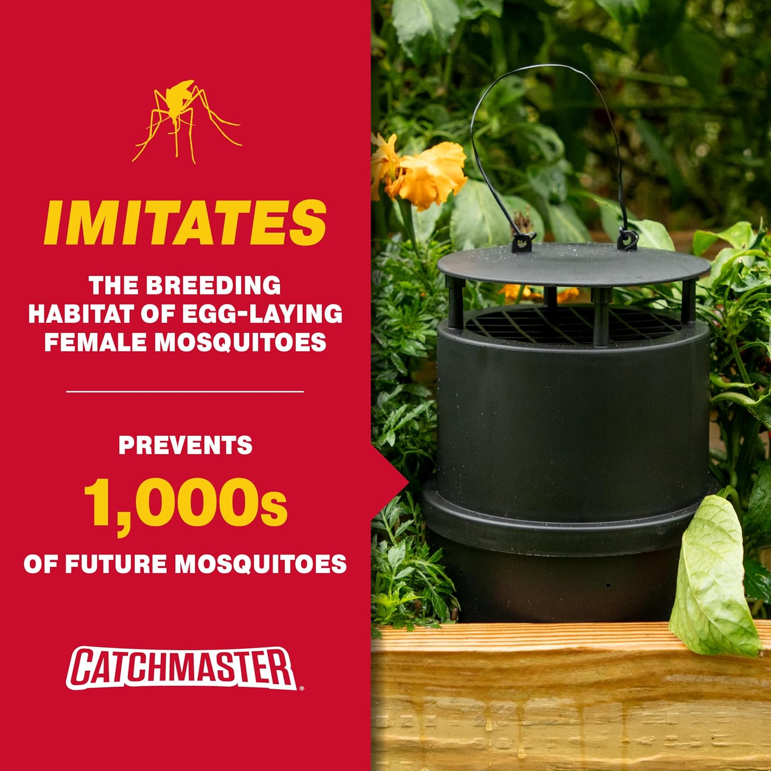Oasis Ovi-Mini Mosquito Trap 4Pk, Home Outdoor Mosquito Control, Backyard Flying Insect Killer, Glue Board Bug