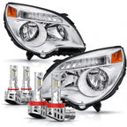 Headlight Assembly Compatible with 2010-2015 Chevy Equinox LS/LT Model