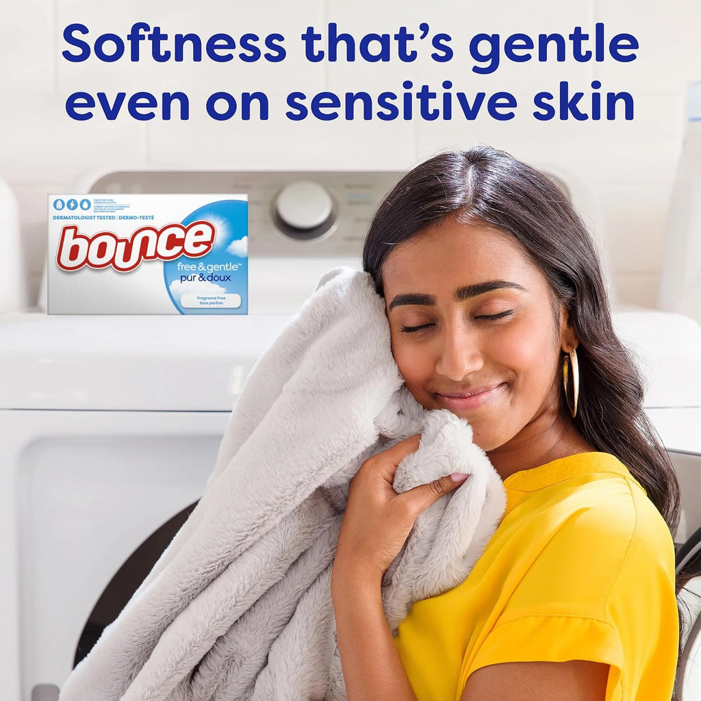Free & Gentle Dryer Sheets, Unscented, 240 Count