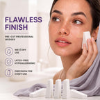 32-Pack *PRE-CUT* Makeup Wedges: Professional Triangle Sponges