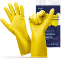 3/6/12/60 Pairs Cleaning Gloves, Waterproof Rubber Gloves for Washing Dishes, Non-Slip Latex Dishwashing Gloves