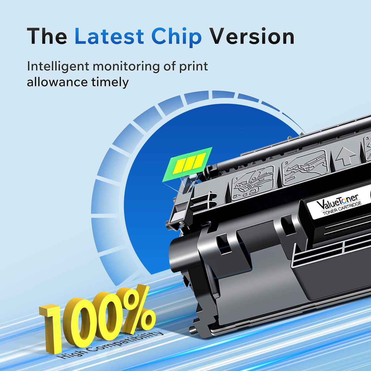 80A Replacement for HP 80A Toner Cartridge Black CF280A 80X