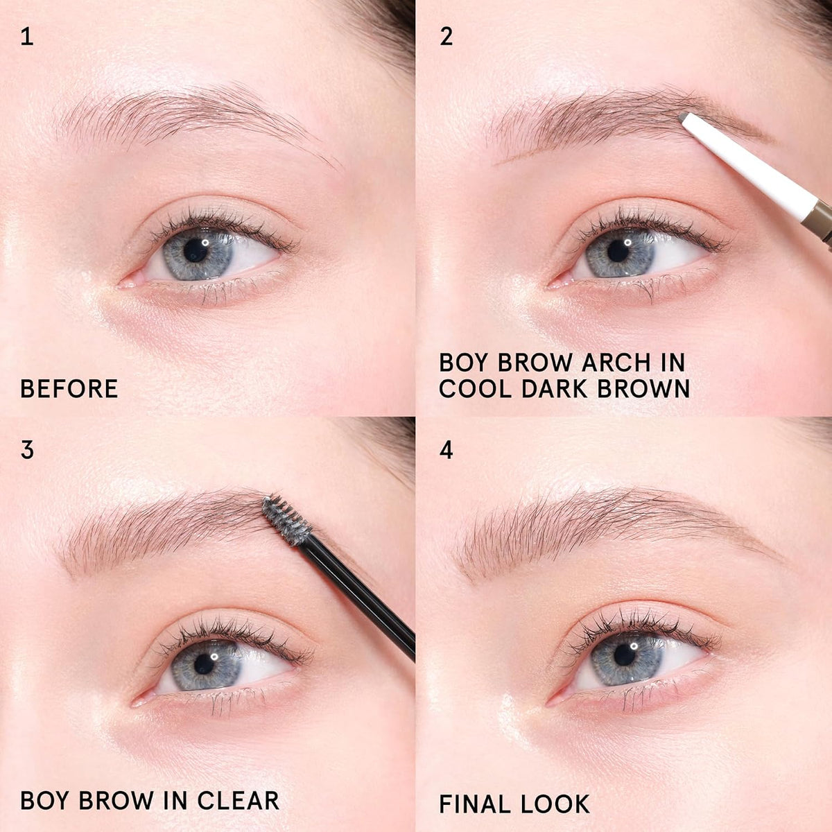 Boy Brow Eyebrow Gel & Volumizing Pomade, Brown