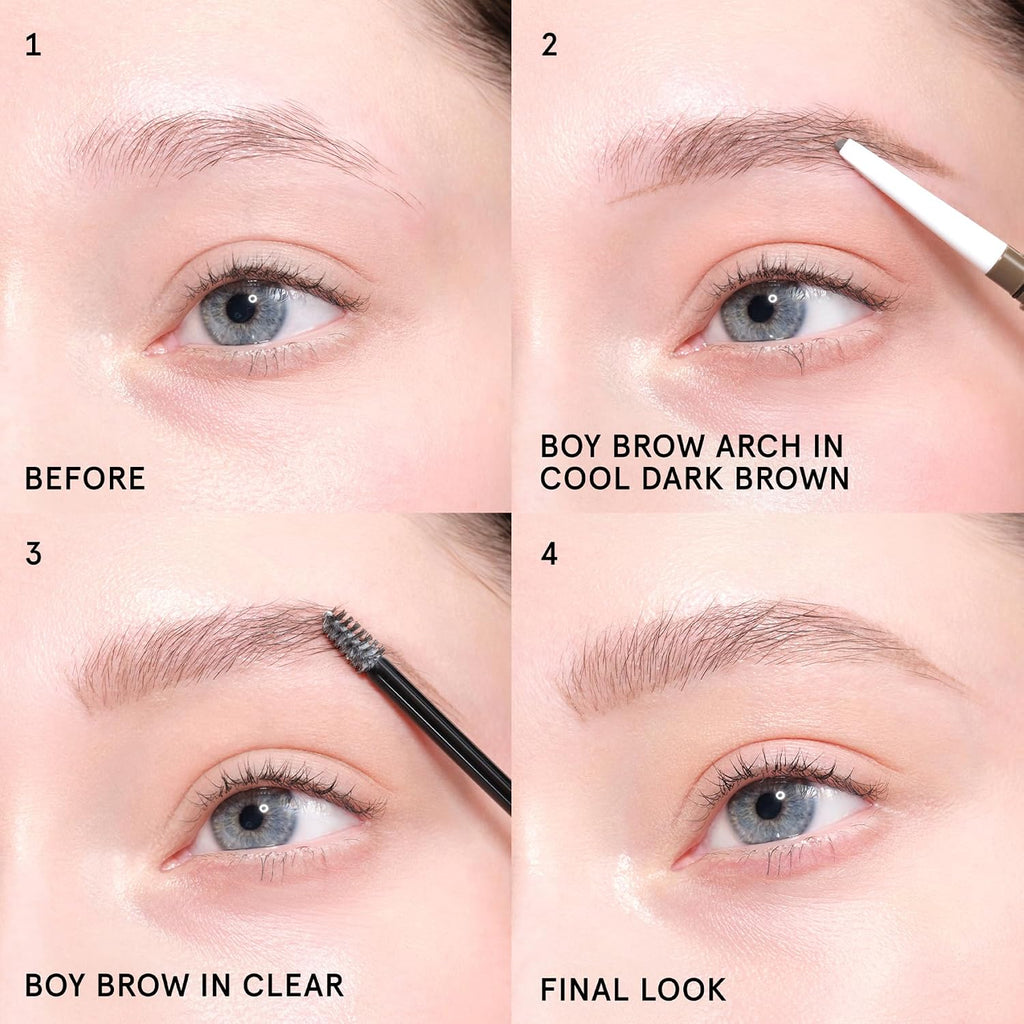 Boy Brow Eyebrow Gel & Volumizing Pomade, Black