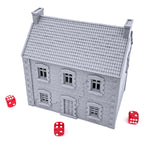 French Townhouse - RPG Terrain - Scenery for 28mm Tabletop Miniatures