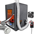 Upgraded Resin 3D Printer Enclosure with Ventilation Kit, Premium Fireproof Dustproof Tent Constant Temperature