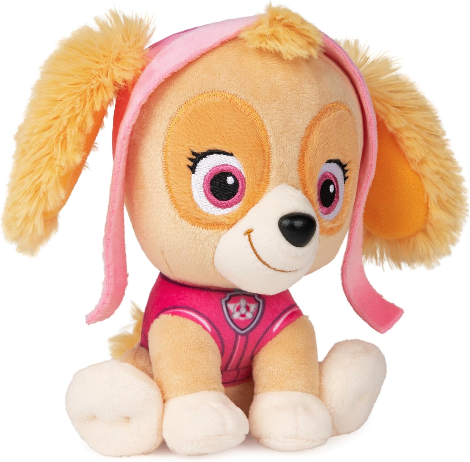 GUND Official PAW Patrol Skye in Signature Aviator Pilot Uniform Plush Toy, Stuffed Animal for Ages 1 and Up, 6"