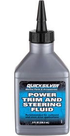 Quicksilver 858074Q01 Power Trim and Steering Fluid - 8 Oz. Bottle