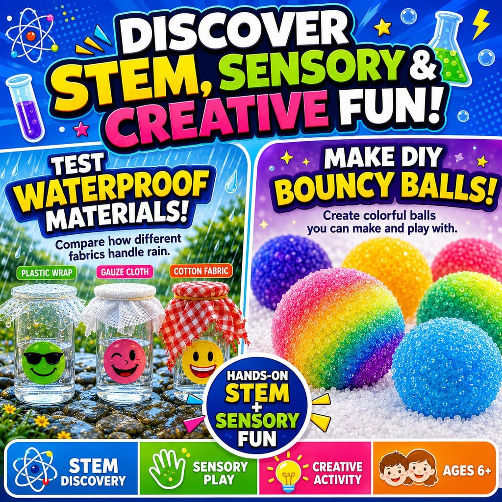 Science Experiment Kit for Kids 6-12, STEM Chemistry Set with Volcano | 130+ science activities with volcano