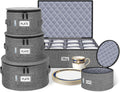 China Storage Containers 5-Piece Hard Shell Dinnerware Moving Boxes